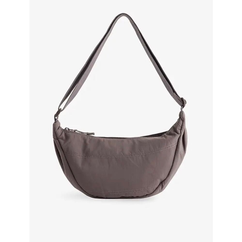 Pleat Crossbody Gymshark Bag Browm New - Picture 2 of 6